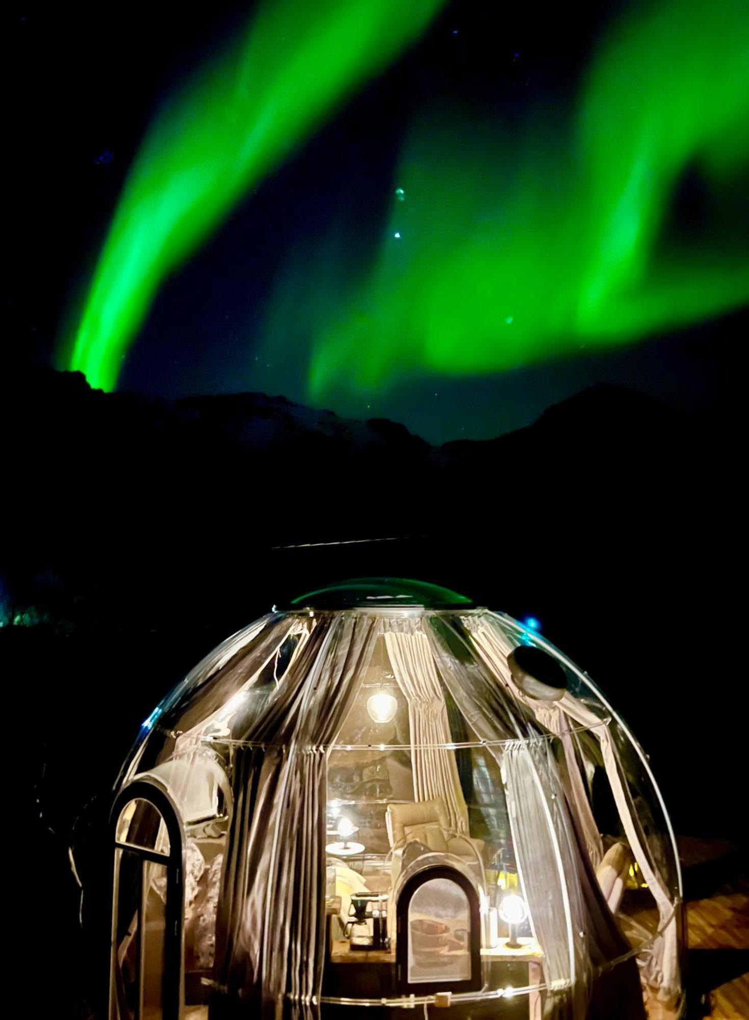 Lofoten Glampingdome Myrland Extérieur photo
